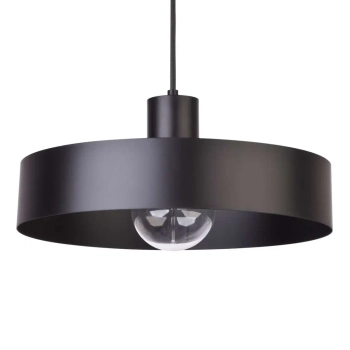 Metalowa LAMPA wisząca RIF 30895 Sigma okrągła OPRAWA zwis czarny