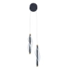 Lampa wisząca brokatowa VALENTINA 339621 2xLED 14W 4000K do salonu
