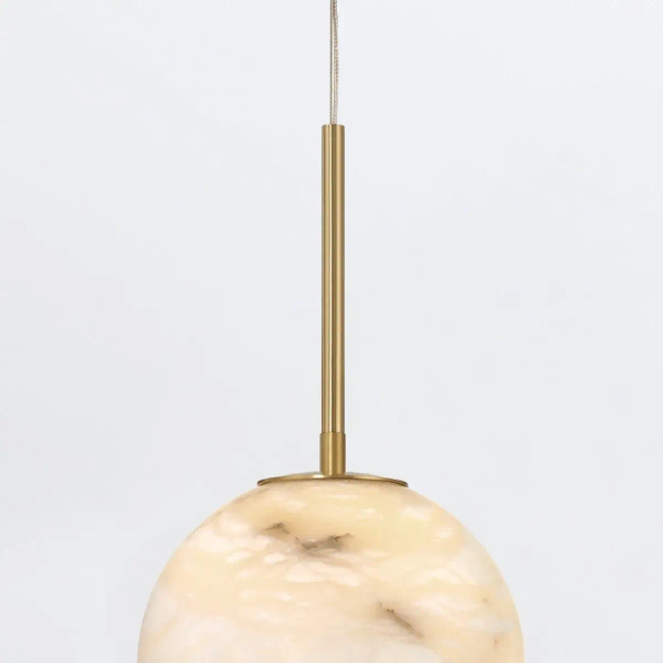 Wisząca lampa Kepler QN-KEPLER-1P-S-BG LED 10W 3000K kulista złoty biały