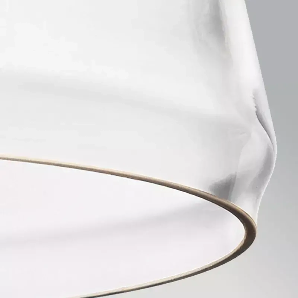 Klasyczna lampa wisząca Nottinghill mosiądz przezroczysta szklana 1xE27 ELS-NOTTINGHILL-P-PNBR