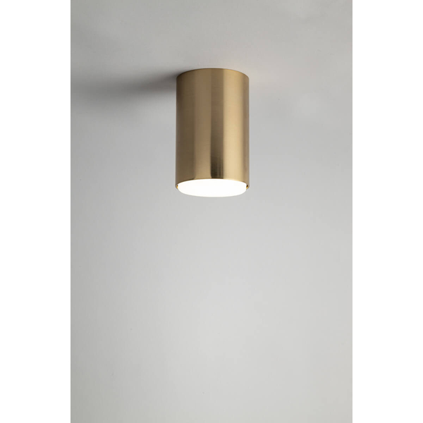 Gabinetowa lampa nasufitowa Tubo 40850 Sigma metalowa złota