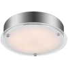 Sufitowa lampa okrągły Rondo 13-30245 LED 18W szary srebrny