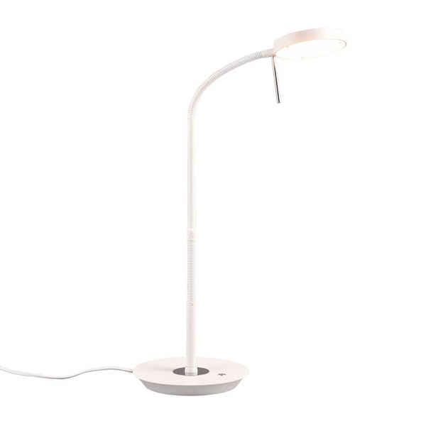 Ściemnialna lampka biurkowa NEMIO DL131523310 LED 12W 2300-4000K biały