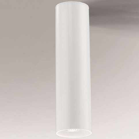 Nowoczesna LAMPA sufitowa KOBE 7071 Shilo metalowy downlight natynkowa tuba biała