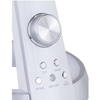 Elastyczna LAMPA stojąca MITTI 58376S Globo regulowana LAMPKA biurkowa LED 8W 3000K - 6300K z portem USB srebrna