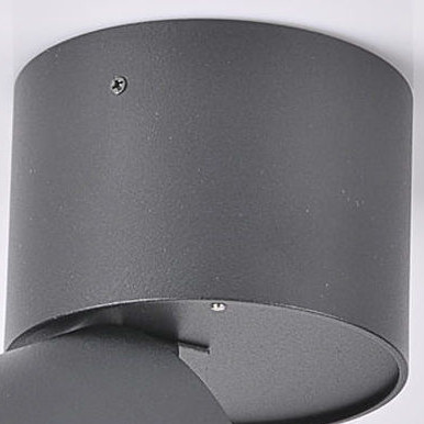Metalowy spot salonowy ASTRA 314048 minimalistyczny plafon czarny