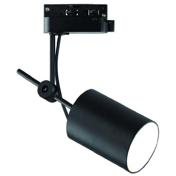 LAMPA sufitowa Stick Track Nero Orlicki Design metalowa OPRAWA do systemu szynowego 1-fazowego czarna