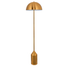 Podłogowa lampa do salonu Nova 90521 metalowa grzyb mosiądz