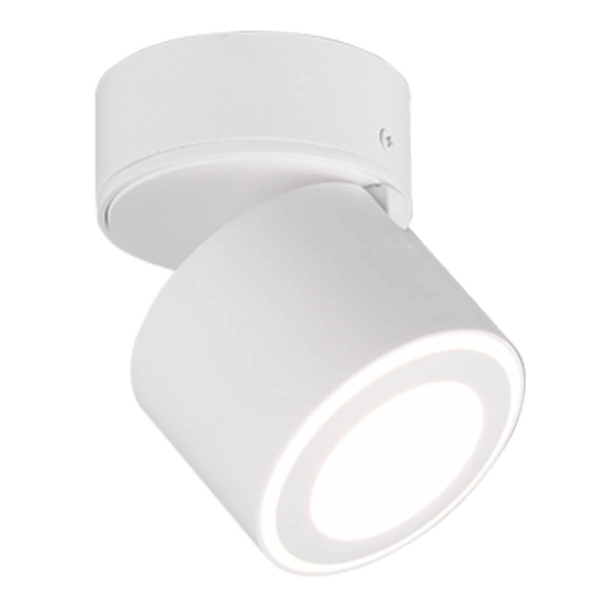 Sufitowy reflektorek TAURUS 652910131 Trio LED 5W 3000K krążek biały outlet