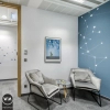 Fotel welur Fluence 25073-m Moos Home na stelażu metalowym miętowy