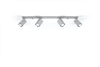 Regulowana LAMPA sufitowa MERIDA SL.0461 metalowa OPRAWA reflektorki szare