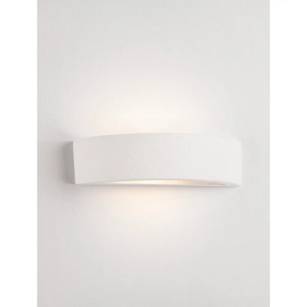 Gipsowa lampa ścienna VENCARA LE45575 do jadalni biała