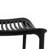 Minimalistyczne krzesło Sunny KH010100217 King Home do jadalni czarne