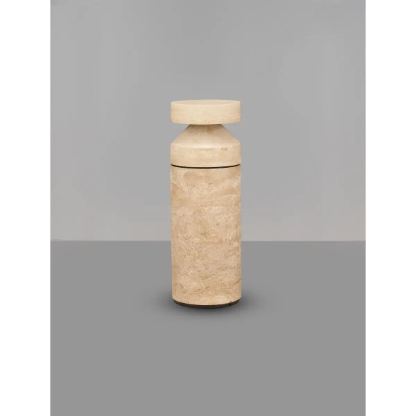 Designerski słupek zewnętrzny REVARIO LE75113 LED 21W 3000K IP65 beżowa