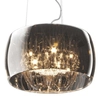 Lampa wisząca CRYSTAL P0076-05L-F4FZ szklana glamour z kryształkami chrom