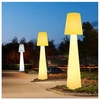 Stojąca lampa grzybek z pilotem Gardena ES-DC007 LED 5W RGBW IP65 biała