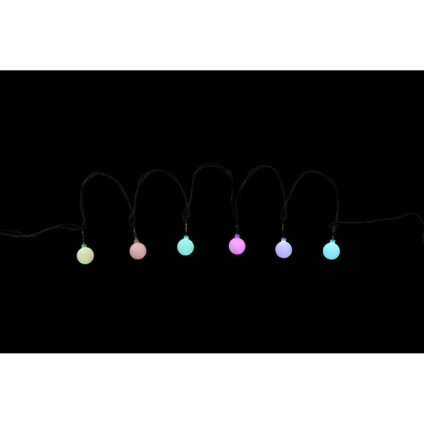 Kolorowa girlanda zewnętrzna 4,8m 25 LED 0,07W multikolor