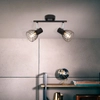 Sufitowa lampa na listwie Blacky 62113/06 z regulacją czarna OUTLET