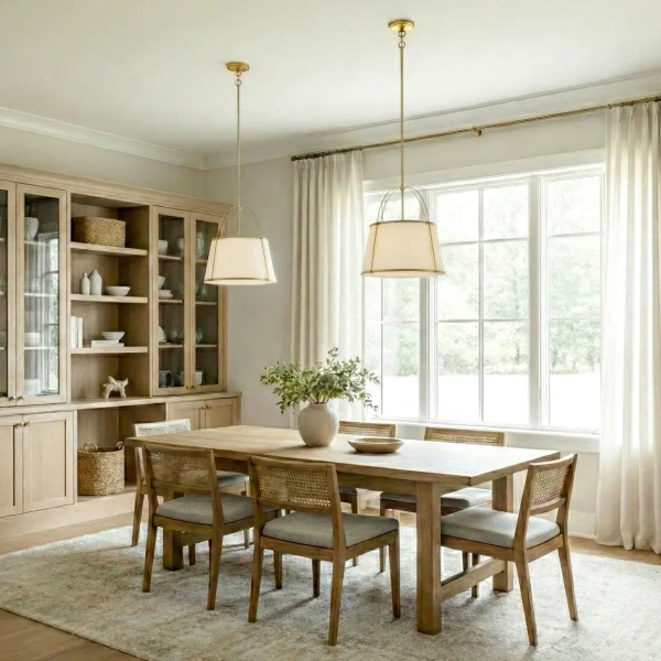 Lampa wisząca art deco SAVANNAH biała złota metalowa modernistyczna z kloszem P03538BR-WH