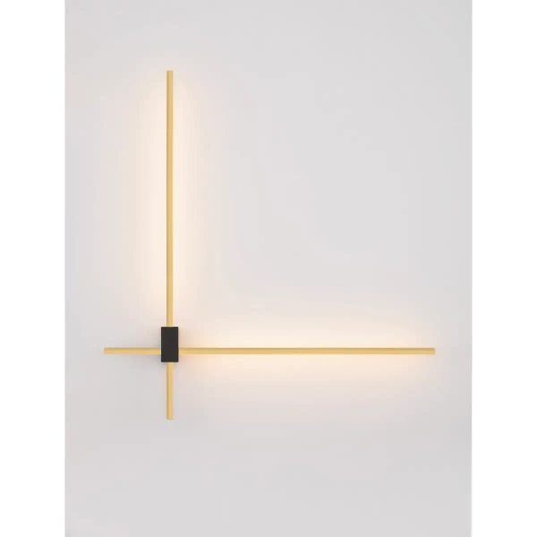 Minimalistyczna lampa ścienna ZALMARA LE45458 LED 20W 2700-4000K złota