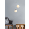 LAMPA wisząca ERICH MOD221-PL-01-N Maytoni szklana OPRAWA kula ZWIS ball nikiel
