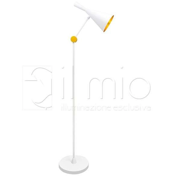 Stojąca LAMPA podłogowa MODERN 308023 Il mio industrialna OPRAWA metalowa biała