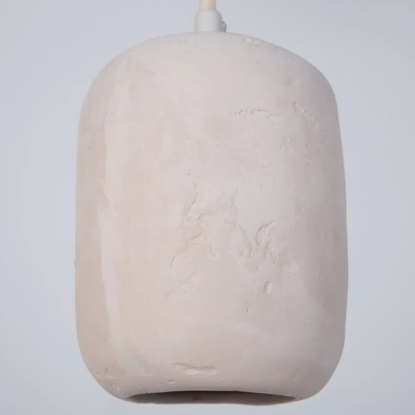 Lampa wisząca nad stół Olo 2 41418 do jadalni ceramiczna beżowa