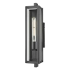 Zewnętrzna lampa naścienna Dover W01088BK IP44 czarny