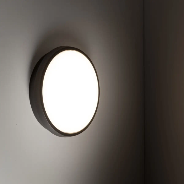 Okrągła lampa zewnętrzna Sferis 18187 LED 3000K IP54 czarna