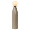 Porcelanowa lampa stołowa Figaro 13544/54/36 Lucide kula biała szara