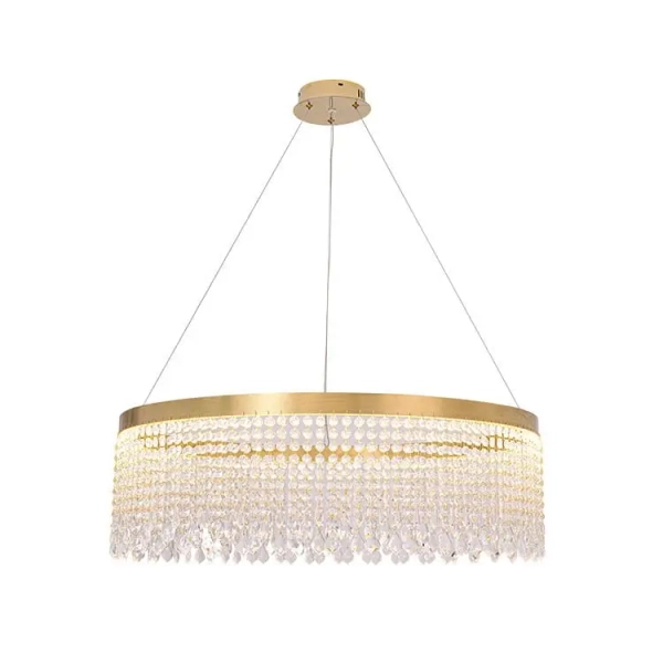 Glamour wisząca lampa Luvia CGLUVIA60 LED 37W 3000–6000K złoty