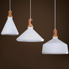 Kuchenna lampa wisząca Nordic Woody ST-5097A Step LED 120W drewno biała