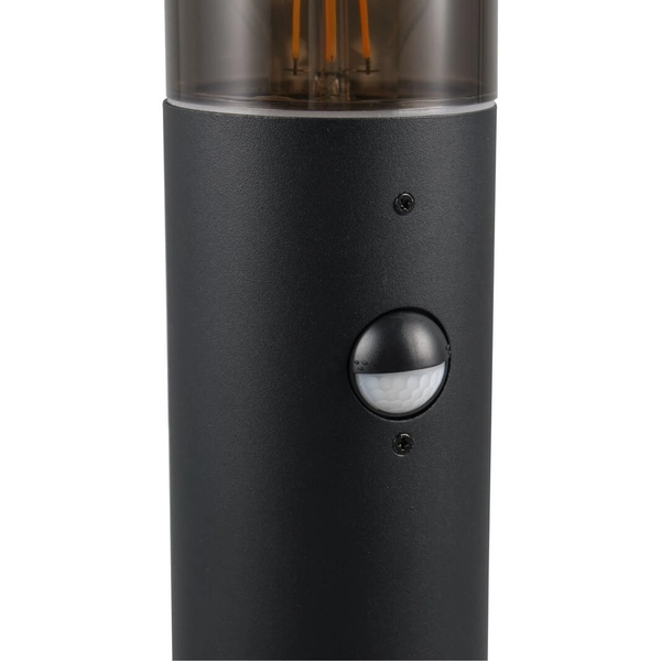 Słupek z czujnikiem ruchu do ogrodu Hoosic 422260132 IP44 czarny