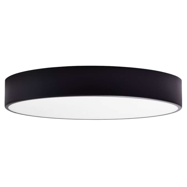 Plafon LAMPA natynkowa 137623692177 TEAM okrągła OPRAWA metalowa plafon czarny