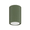 Downlight lampa sufitowa KARBON SL.1606 tuba ryflowana oliwkowa