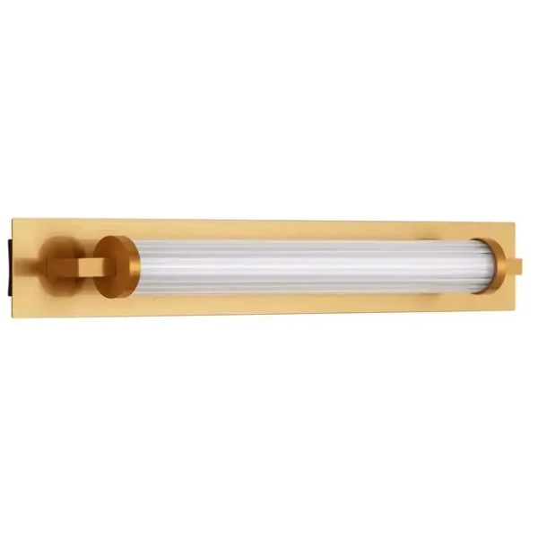 Naścienna lampa łazienkowa FELORNA LE45688 LED 13W 3000K IP44 złota