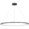 Wisząca lampa pierścieniowa Saturno ML8864 Milagro LED 65W 4000K IP44 czarna