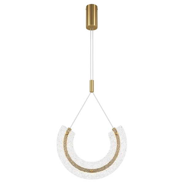 Wisząca lampa Maya P091PL-L18G3K Maytoni LED 10W 3000K łuk złoty