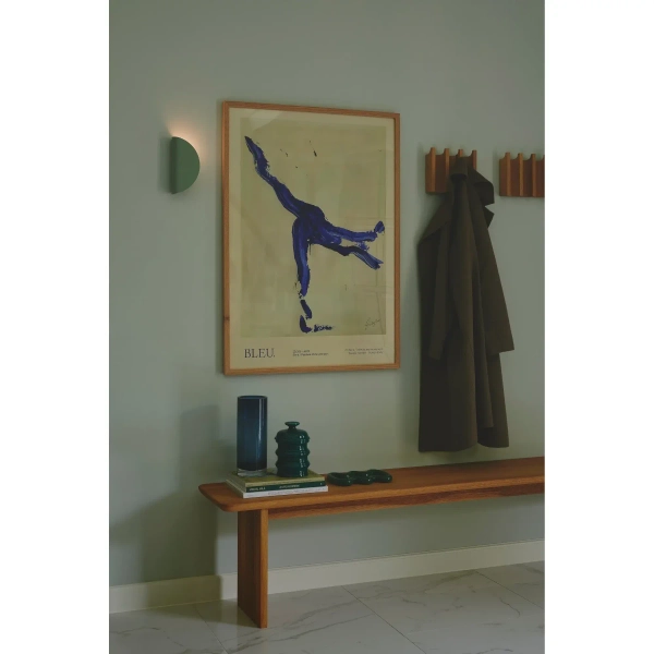 Metalowa lampa przyścienna Model 2412401023 do sypialni zielony