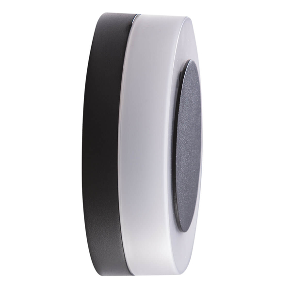 Okrągła lampa elewacyjna ENOK AZ4460 Azzardo LED 10W 3000K IP65 szary