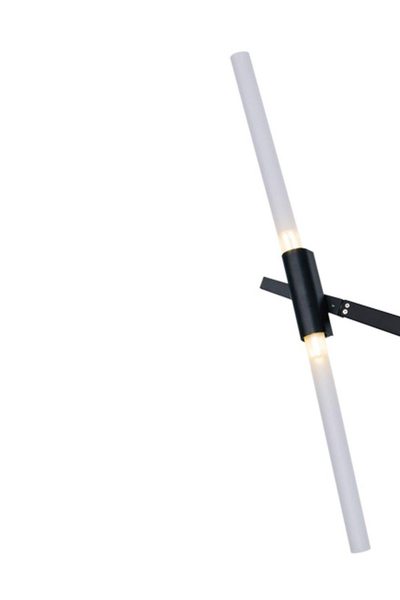 Lampa wisząca futurystyczna Sticks ST-1001-6 black Step do salonu czarna