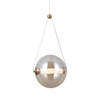 Zwisająca lampa Rastia PND-34361-M-HBR-AMB Italux LED 9W 3000K ball złota