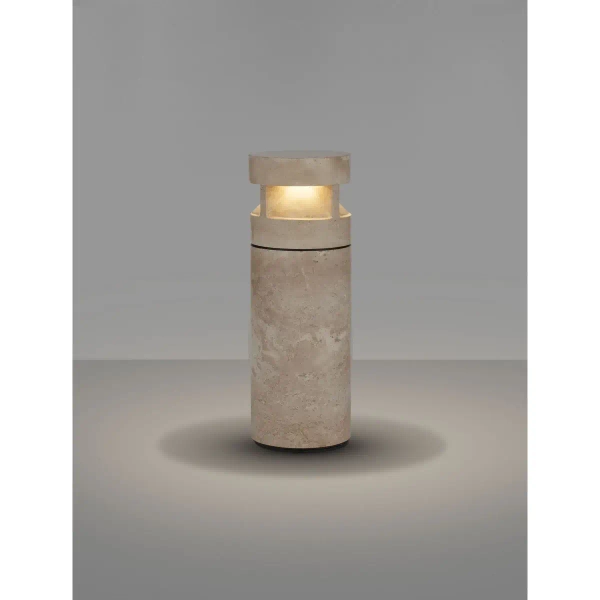 Stojąca lampa zewnętrzna REVARIO LE75112 LED 21W 3000K IP65 beżowa