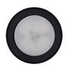 Plafon okrągły FLEA czarny downlight lampa natynkowa do gabinetu