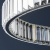 Kryształowy pierścień wiszący L&-1102255 Light& LED 36W 3000K glamour chrom