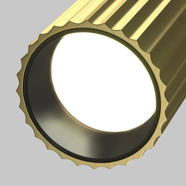 Jednofazowa lampa sufitowa szynowa Calipso TR218-1-GU10-BS mosiądz czarna