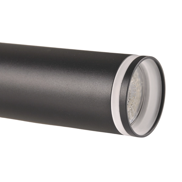 Wisząca lampa do systemu 1-fazowego Paris 321558 tuba metalowa czarna