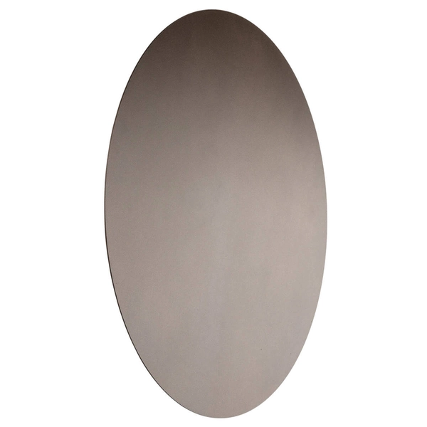 Lampa naścienna Luna 6453 do salonu round disc okrąg brązowa