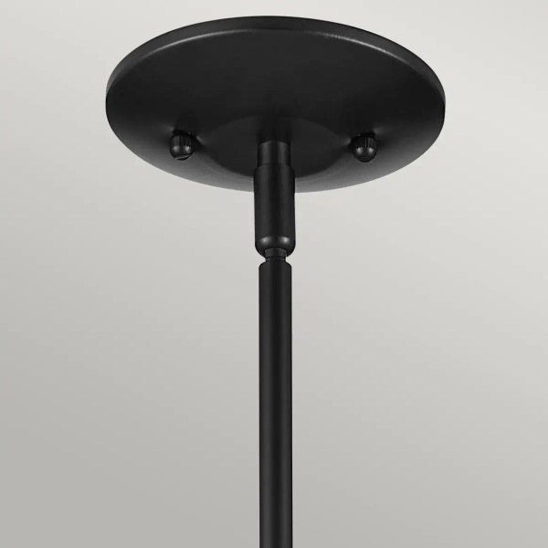 Wisząca lampa Deela KL-DEELA-P-BK nad wyspę kuchenną czarna biała