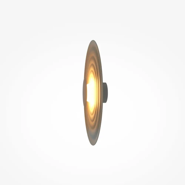 Okrągły kinkiet ścienny Nami MOD400WL-L5KH2.7K LED 6W 2700K czarny